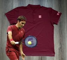 Rare Roger Federer UNIQLO 2018 US Open Shirt size:L JPN XL RF Henley