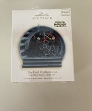 Hallmark Ornament   The Final Confrontation  Star Wars  Return Of The Jedi MIB