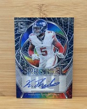KAYVON THIBODEAUX 2024 SPECTRA SPECTRAL AUTO SPECTRIS PRIZM/35 #SS-KTX