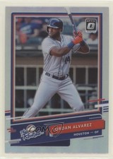 2020 Panini Donruss Optic The Rookies Holo Prizm Yordan Alvarez #R-1 RC ib6