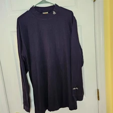 LEGENDARY Original Deer Gear Pullover Shirt Mens Sz XL Dark Blue Outdoor Hunting