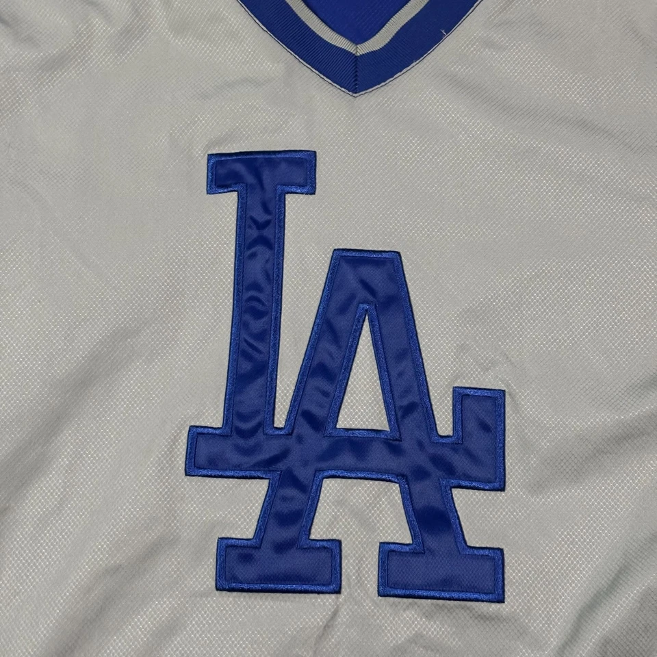 G-III GIII Los Angeles Dodgers Pullover Jacket Windbreaker LA Blue M Sweater - Image 4 of 4