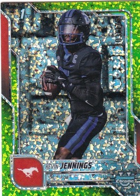 2025 Bowman Chrome U Kevin Jennings 103/275 Grn ini Diamonds #152 PWE