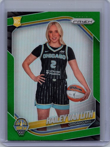 Hailey Van Lith [Green] #139 2025 Panini Prizm WNBA card