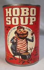 Vintage UNOPEND can Hobo Soup funny Wacky Packages cartoon
