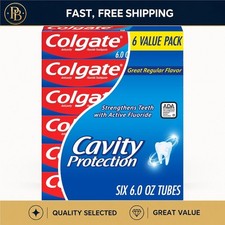 Colgate Cavity Protection Fluoride Toothpaste...
