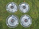 SET OF 4 1961 CHEVY IMPALA BEL AIR BISCAYNE 14" WHEEL COVERS HUBCAPS 61 BELAIR 