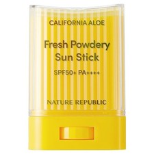 Nature Republic California Aloe Fresh Powdery Sun Stick SPF50 24g Matt K-beauty