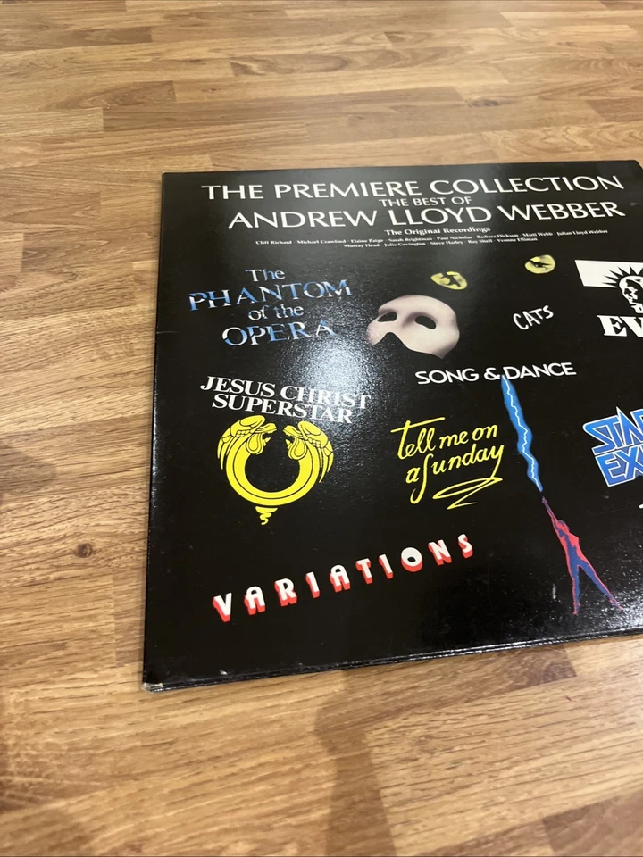 The Premier Collection: The Best Of Andrew Lloyd Webber Vinyl LP/Record 1988 - Image 2 of 4
