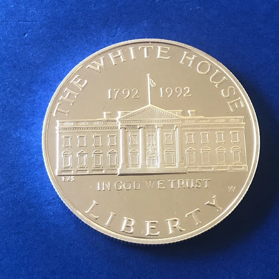 1992-W White House One Dollar Silver Commemorative Stunning Uncirculated Beauty - Image 2 of 4