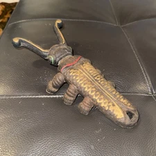 Cast Iron Beetle Boot Jack Vintage Black 669--9"Long