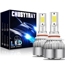 Fit Toyota Corolla 2009 -2016 Headlights low beam 6000K white 9006