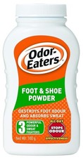 2 Pack Odor Eaters FOOT POWDER 6oz Controls Odor Wetness Fast Shipping