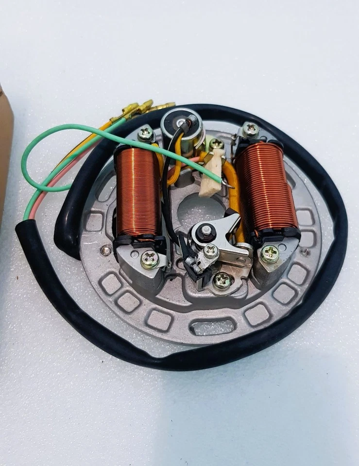 SUZUKI A100 FR80 GP100 GP125 TS100 TS125 ZR50 STATOR MAGNETO GENERATOR ASSY - Image 4 of 4
