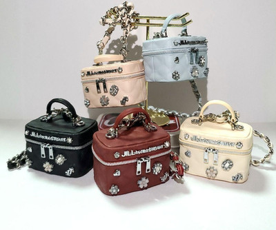 JILL by JILL STUART Mini Brooch Vanity Keychain Full Set of 5 Gacha Japan Rare