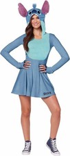 NEW - Disney Lilo  Stitch Adult Stitch Dress Costume Large 12-14 Spirit Hallowe