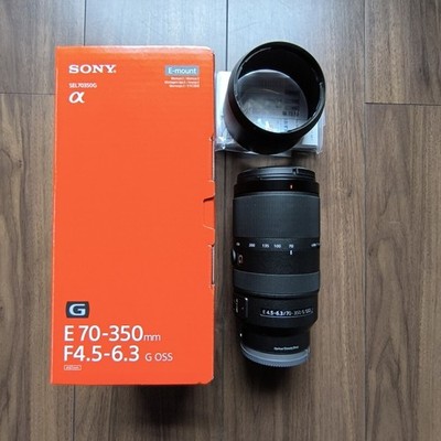 Sony SEL70350G E-mount 70-350mm F4.5-6.3 G OSS Lens Used | eBay Sony SEL70350G E-mount 70-350mm F4.5-6.3 G OSS Lens Used | eBay