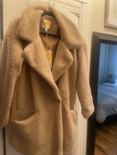 womens teddy sherpa coat