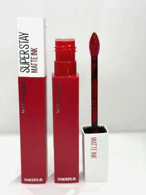 MAYBELLINE Super Stay Matte Ink Liquid Lipstick 16H -PK  x  1 - ( 20/ dark red )