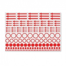 Identification labels 'Arrow, dot, circle'