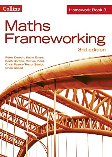 KS3 Maths Homework Book 3 (Maths Frameworking),Peter Derych, Kev
