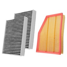 Fit For BMW 5 6 Series E60 E61 E63 E64 Engine & Cabin Air Filter Combo Set A2