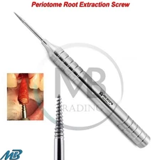 Surgical Implant Periotome Screw Tooth Extraction Dental Non Flex Root Elevators
