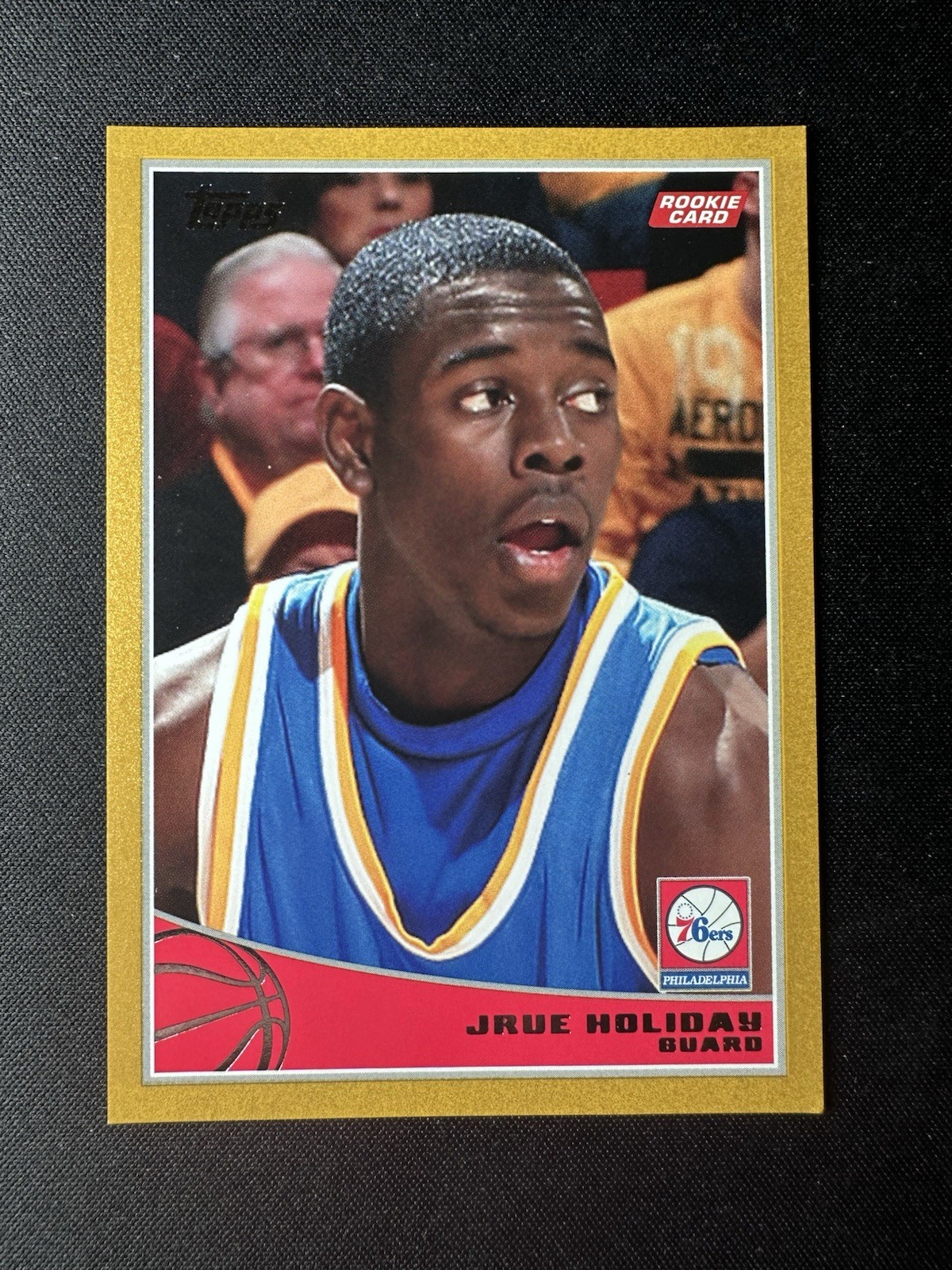 2009-10 Topps 330 Jrue Holiday Gold Rookie #/2009 UCLA Bruins