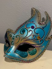 Authentic Hand-Painted Venetian Masquerade Ma...