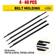 4-40 Door Weather Strip Window Seal Rubber Left Right for 2004-2009 Toyota Prius