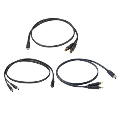USB/USB C to 2RCA Sound Cable Male Y Splitter Adapter Stereo Cable for Phone