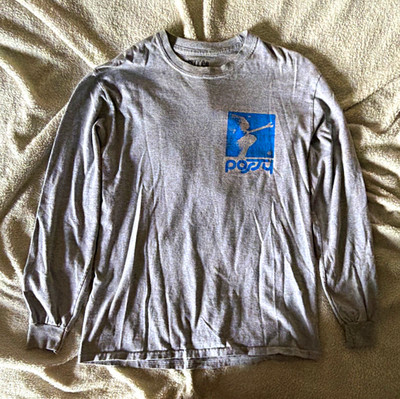 Official Post Malone 2019 Tour Long Sleeve Shirt Gray Posty Co Size Medium