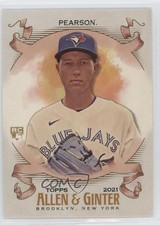 2021 Topps Allen & Ginter's Glossy 1/1 Nate Pearson #113 1q7