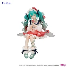 Vocaloid Hatsune Miku Noodle Stopper Figure Miku Flower Fairy Anemone AMU2695