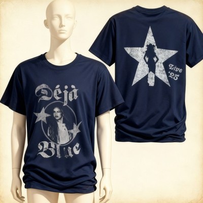 NEW! Deja blue Beyoncé Tour 2025 Cowboy Carter T-shirt