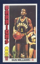 SHARP 1976 TOPPS BASKETBALL #69 GUS WILLIAMS ROOKIE RC  .99 SHIPPING 76-366