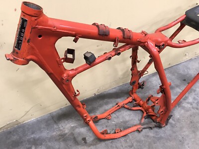 84 Honda XR250 XR 250 OEM Main Frame Chassis Body Subframe 1984 | eBay