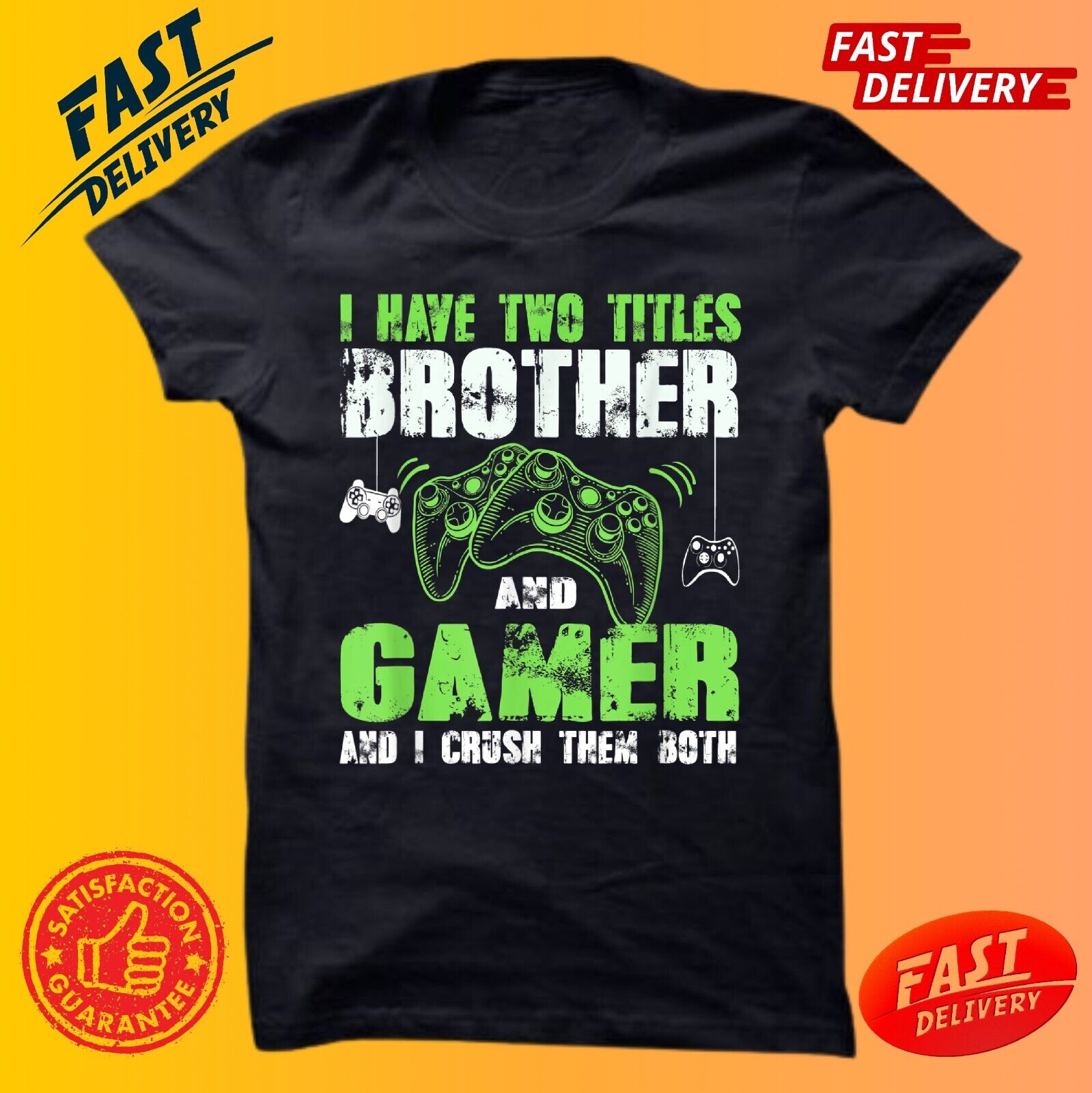 Funny Shirt Son Brother Gaming Legend Video Gamer Gifts For Boys Kids  T-Shirt | eBay