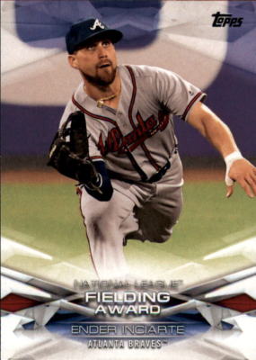 2018 Topps MLB Awards #MLBA27 Ender Inciarte Atlanta Braves