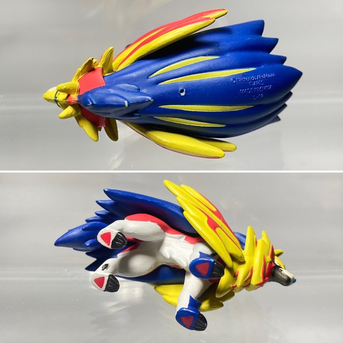 Zacian, Zamazenta Pokemon Monster Bandai Keychain Collection
