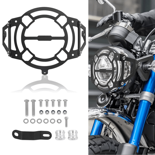 Headlight Guard Grill Protector Cover For Honda Monkey 125 DAX125 2018-23 Black