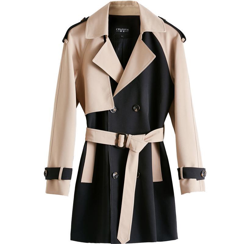 ジャケット・アウター loose double breasted trench coat Men's Trench Coats Double Breasted Belted Trench Coat