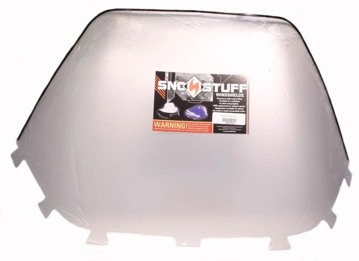 Parabrisas transparente Ski-Doo Everest 440 y 440E, 1976 1977 1978 1979, 12-1/2" Foto 2 de 2