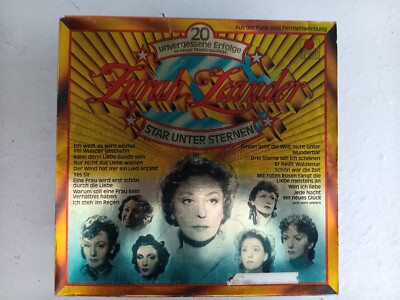 Schallplatte Vinyl LP, Zarah Leander, Star unter Sternen