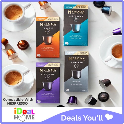 Neroma Coffee Capsules Pods, Compatible 