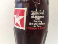 Dayton US Air and Trade Show 1997 Thunderbirds Coca-Cola Bottle (1997-0627)