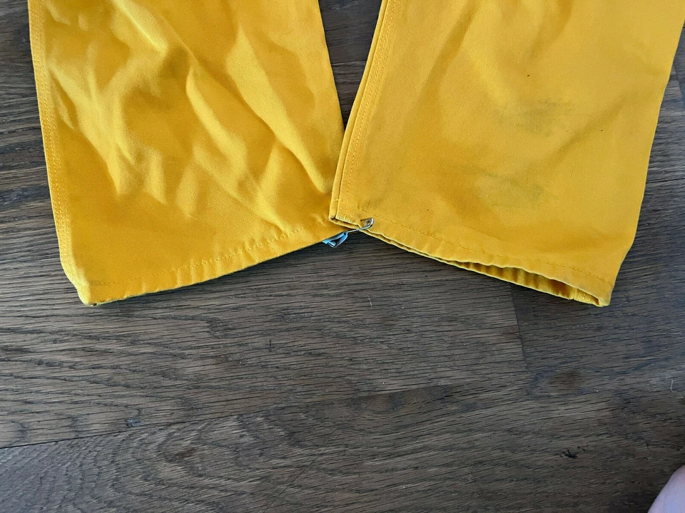 Mono Amarillo Uniforme de Prisionero Prisionero Prisionero Correcciones Departamento DOC Foto 4 de 4