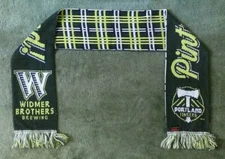 Portland Timbers/Widmer Bros. Plaid Design Scarf