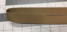LIVESOUTSIDE Tactical Coyote Brown Webbing 1" Wide By The Yard USA Milspec