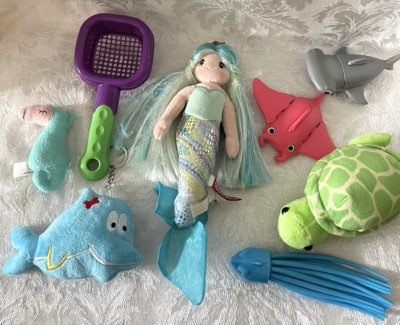 Douglas 10  Mermaid Plush Toy Sea Creature Lot American Girl Paw Patrol Variety